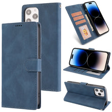 Load image into Gallery viewer, Fantasy Classic Skin-feel Calfskin Texture Leather Case, For iPhone 14, For iPhone 14 Plus, For iPhone 14 Pro, For iPhone 14 Pro Max
