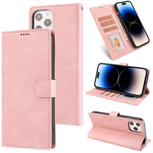 Load image into Gallery viewer, Fantasy Classic Skin-feel Calfskin Texture Leather Case, For iPhone 14, For iPhone 14 Plus, For iPhone 14 Pro, For iPhone 14 Pro Max