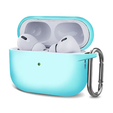 Load image into Gallery viewer, Silicone Thickening Wireless Earphone Protective Case with Hook, For AirPods Pro 2