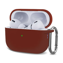 Load image into Gallery viewer, Silicone Thickening Wireless Earphone Protective Case with Hook, For AirPods Pro 2