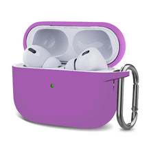 Load image into Gallery viewer, Silicone Thickening Wireless Earphone Protective Case with Hook, For AirPods Pro 2
