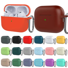 Load image into Gallery viewer, Silicone Thickening Wireless Earphone Protective Case with Hook, For AirPods Pro 2