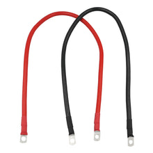 Load image into Gallery viewer, Car 50cm Red + Black Pure Copper Battery Inverter Cable, 10AWG 6-5, 8AWG 10-6, 6AWG 25-8, 6AWG 25-10
