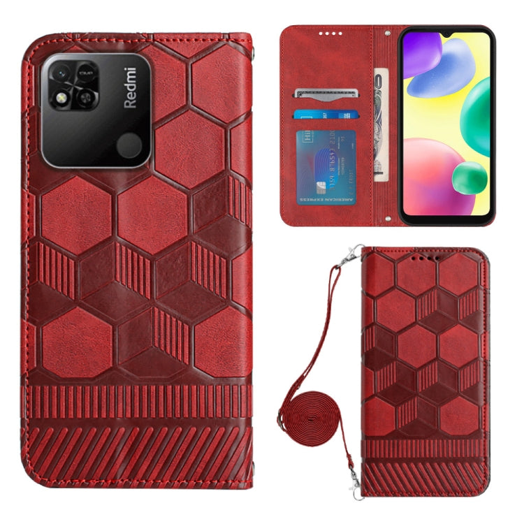 Crossbody Football Texture Magnetic PU Phone Case, For Nothing Phone 1, For Xiaomi Redmi 10A, For Xiaomi Redmi 10C/Redmi 10 India, For Xiaomi Redmi Note 11 Global/Note 11S 4G, For Xiaomi Redmi Note 11 Pro/Redmi Note 11 Pro 5G/Redmi Note 11 Pro+ India  ...