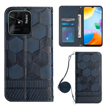 Load image into Gallery viewer, Crossbody Football Texture Magnetic PU Phone Case, For Nothing Phone 1, For Xiaomi Redmi 10A, For Xiaomi Redmi 10C/Redmi 10 India, For Xiaomi Redmi Note 11 Global/Note 11S 4G, For Xiaomi Redmi Note 11 Pro/Redmi Note 11 Pro 5G/Redmi Note 11 Pro+ India  ...