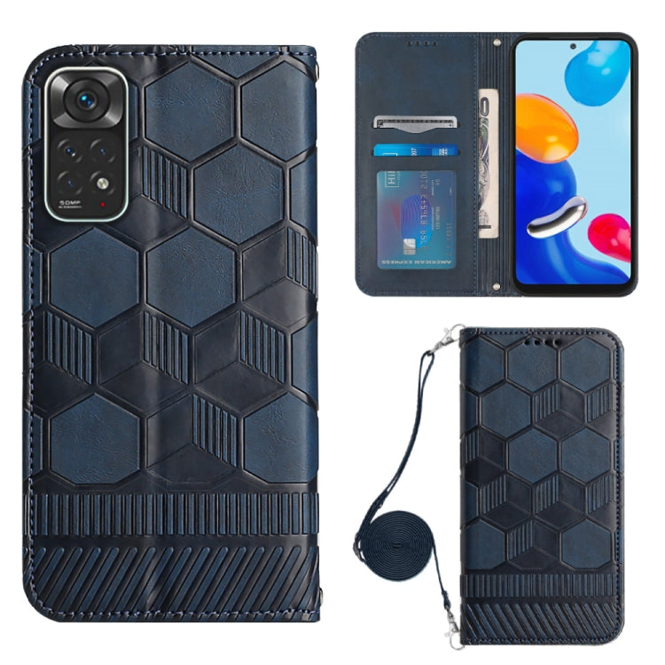 Crossbody Football Texture Magnetic PU Phone Case, For Nothing Phone 1, For Xiaomi Redmi 10A, For Xiaomi Redmi 10C/Redmi 10 India, For Xiaomi Redmi Note 11 Global/Note 11S 4G, For Xiaomi Redmi Note 11 Pro/Redmi Note 11 Pro 5G/Redmi Note 11 Pro+ India  ...