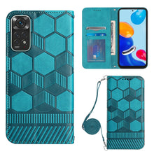 Load image into Gallery viewer, Crossbody Football Texture Magnetic PU Phone Case, For Nothing Phone 1, For Xiaomi Redmi 10A, For Xiaomi Redmi 10C/Redmi 10 India, For Xiaomi Redmi Note 11 Global/Note 11S 4G, For Xiaomi Redmi Note 11 Pro/Redmi Note 11 Pro 5G/Redmi Note 11 Pro+ India  ...