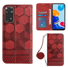 Load image into Gallery viewer, Crossbody Football Texture Magnetic PU Phone Case, For Nothing Phone 1, For Xiaomi Redmi 10A, For Xiaomi Redmi 10C/Redmi 10 India, For Xiaomi Redmi Note 11 Global/Note 11S 4G, For Xiaomi Redmi Note 11 Pro/Redmi Note 11 Pro 5G/Redmi Note 11 Pro+ India  ...