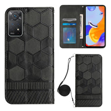 Load image into Gallery viewer, Crossbody Football Texture Magnetic PU Phone Case, For Nothing Phone 1, For Xiaomi Redmi 10A, For Xiaomi Redmi 10C/Redmi 10 India, For Xiaomi Redmi Note 11 Global/Note 11S 4G, For Xiaomi Redmi Note 11 Pro/Redmi Note 11 Pro 5G/Redmi Note 11 Pro+ India  ...