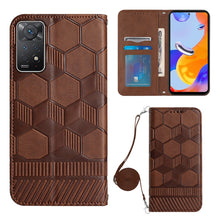 Load image into Gallery viewer, Crossbody Football Texture Magnetic PU Phone Case, For Nothing Phone 1, For Xiaomi Redmi 10A, For Xiaomi Redmi 10C/Redmi 10 India, For Xiaomi Redmi Note 11 Global/Note 11S 4G, For Xiaomi Redmi Note 11 Pro/Redmi Note 11 Pro 5G/Redmi Note 11 Pro+ India  ...