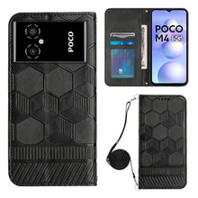 Load image into Gallery viewer, Crossbody Football Texture Magnetic PU Phone Case, For Nothing Phone 1, For Xiaomi Redmi 10A, For Xiaomi Redmi 10C/Redmi 10 India, For Xiaomi Redmi Note 11 Global/Note 11S 4G, For Xiaomi Redmi Note 11 Pro/Redmi Note 11 Pro 5G/Redmi Note 11 Pro+ India  ...