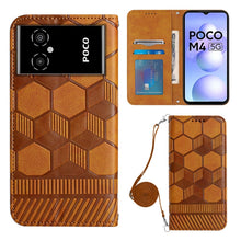 Load image into Gallery viewer, Crossbody Football Texture Magnetic PU Phone Case, For Nothing Phone 1, For Xiaomi Redmi 10A, For Xiaomi Redmi 10C/Redmi 10 India, For Xiaomi Redmi Note 11 Global/Note 11S 4G, For Xiaomi Redmi Note 11 Pro/Redmi Note 11 Pro 5G/Redmi Note 11 Pro+ India  ...