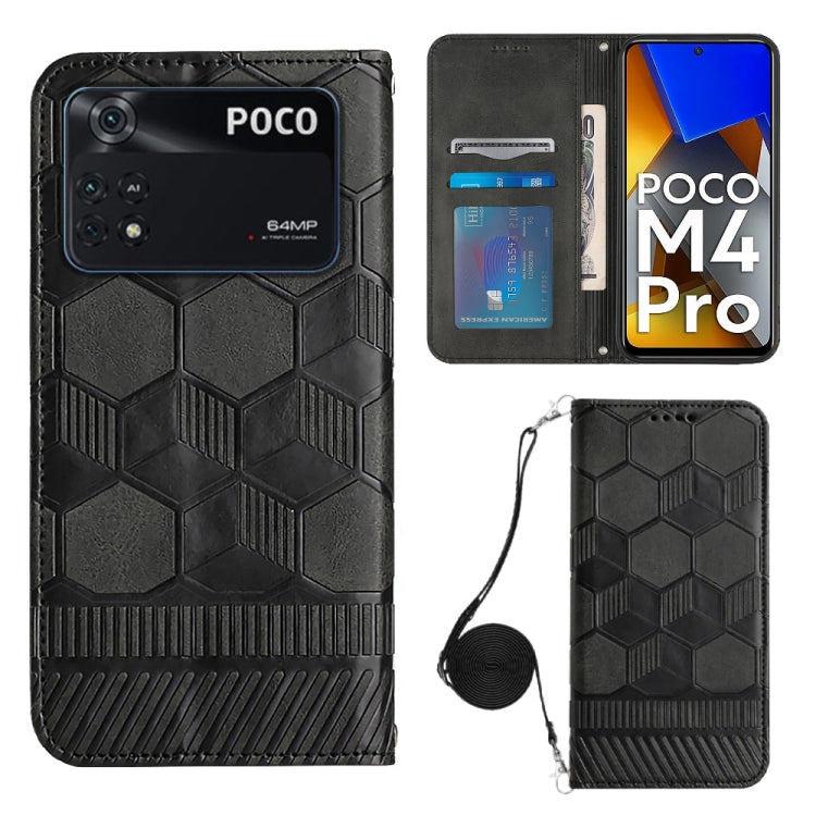 Crossbody Football Texture Magnetic PU Phone Case, For Nothing Phone 1, For Xiaomi Redmi 10A, For Xiaomi Redmi 10C/Redmi 10 India, For Xiaomi Redmi Note 11 Global/Note 11S 4G, For Xiaomi Redmi Note 11 Pro/Redmi Note 11 Pro 5G/Redmi Note 11 Pro+ India  ...