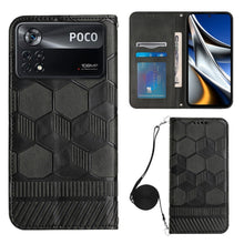 Load image into Gallery viewer, Crossbody Football Texture Magnetic PU Phone Case, For Nothing Phone 1, For Xiaomi Redmi 10A, For Xiaomi Redmi 10C/Redmi 10 India, For Xiaomi Redmi Note 11 Global/Note 11S 4G, For Xiaomi Redmi Note 11 Pro/Redmi Note 11 Pro 5G/Redmi Note 11 Pro+ India  ...