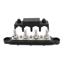 Load image into Gallery viewer, RV Ship High Current Power Distribution Terminal Block with Cover, Black M8 Stud, Red M8 Stud, Black M10 Stud, Red M10 Stud, 1 Pair Black &amp; Red M8 Stud, 1 Pair Black &amp; Red M10 Stud