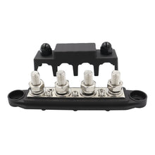 Load image into Gallery viewer, RV Ship High Current Power Distribution Terminal Block with Cover, Black M8 Stud, Red M8 Stud, Black M10 Stud, Red M10 Stud, 1 Pair Black &amp; Red M8 Stud, 1 Pair Black &amp; Red M10 Stud