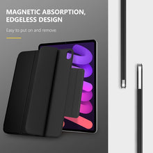 Load image into Gallery viewer, 3-fold Double-sided Clip Buckle Magnetic Smart Tablet Case, For iPad mini 6 / mini 2024, For iPad 10th Gen 10.9 2022