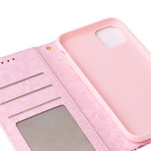 Load image into Gallery viewer, Bronzing Painting RFID Leather Case, For iPhone 14, For iPhone 14 Plus, For iPhone 14 Pro, For iPhone 14 Pro Max, For iPhone 13 mini, For iPhone 13, For iPhone 13 Pro, For iPhone 13 Pro Max