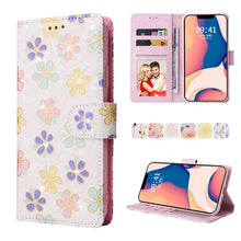 Load image into Gallery viewer, Bronzing Painting RFID Leather Case, For iPhone 14, For iPhone 14 Plus, For iPhone 14 Pro, For iPhone 14 Pro Max, For iPhone 13 mini, For iPhone 13, For iPhone 13 Pro, For iPhone 13 Pro Max