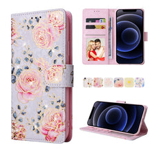 Load image into Gallery viewer, Bronzing Painting RFID Leather Case, For iPhone 12 mini, For iPhone 12 / 12 Pro, For iPhone 12 Pro Max, For iPhone 11, For iPhone 11 Pro, For iPhone 11 Pro Max, For iPhone XS Max, For iPhone XR