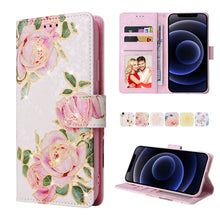 Load image into Gallery viewer, Bronzing Painting RFID Leather Case, For iPhone 12 mini, For iPhone 12 / 12 Pro, For iPhone 12 Pro Max, For iPhone 11, For iPhone 11 Pro, For iPhone 11 Pro Max, For iPhone XS Max, For iPhone XR