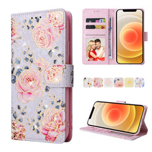 Load image into Gallery viewer, Bronzing Painting RFID Leather Case, For iPhone 12 mini, For iPhone 12 / 12 Pro, For iPhone 12 Pro Max, For iPhone 11, For iPhone 11 Pro, For iPhone 11 Pro Max, For iPhone XS Max, For iPhone XR