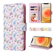 Load image into Gallery viewer, Bronzing Painting RFID Leather Case, For iPhone 12 mini, For iPhone 12 / 12 Pro, For iPhone 12 Pro Max, For iPhone 11, For iPhone 11 Pro, For iPhone 11 Pro Max, For iPhone XS Max, For iPhone XR