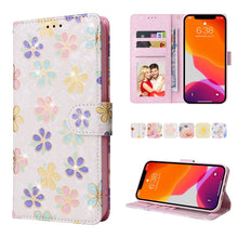 Load image into Gallery viewer, Bronzing Painting RFID Leather Case, For iPhone 12 mini, For iPhone 12 / 12 Pro, For iPhone 12 Pro Max, For iPhone 11, For iPhone 11 Pro, For iPhone 11 Pro Max, For iPhone XS Max, For iPhone XR