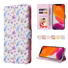 Load image into Gallery viewer, Bronzing Painting RFID Leather Case, For iPhone 12 mini, For iPhone 12 / 12 Pro, For iPhone 12 Pro Max, For iPhone 11, For iPhone 11 Pro, For iPhone 11 Pro Max, For iPhone XS Max, For iPhone XR