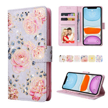 Load image into Gallery viewer, Bronzing Painting RFID Leather Case, For iPhone 12 mini, For iPhone 12 / 12 Pro, For iPhone 12 Pro Max, For iPhone 11, For iPhone 11 Pro, For iPhone 11 Pro Max, For iPhone XS Max, For iPhone XR
