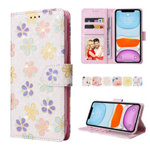 Load image into Gallery viewer, Bronzing Painting RFID Leather Case, For iPhone 12 mini, For iPhone 12 / 12 Pro, For iPhone 12 Pro Max, For iPhone 11, For iPhone 11 Pro, For iPhone 11 Pro Max, For iPhone XS Max, For iPhone XR
