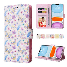 Load image into Gallery viewer, Bronzing Painting RFID Leather Case, For iPhone 12 mini, For iPhone 12 / 12 Pro, For iPhone 12 Pro Max, For iPhone 11, For iPhone 11 Pro, For iPhone 11 Pro Max, For iPhone XS Max, For iPhone XR