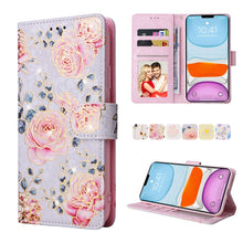 Load image into Gallery viewer, Bronzing Painting RFID Leather Case, For iPhone 12 mini, For iPhone 12 / 12 Pro, For iPhone 12 Pro Max, For iPhone 11, For iPhone 11 Pro, For iPhone 11 Pro Max, For iPhone XS Max, For iPhone XR
