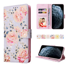 Load image into Gallery viewer, Bronzing Painting RFID Leather Case, For iPhone 12 mini, For iPhone 12 / 12 Pro, For iPhone 12 Pro Max, For iPhone 11, For iPhone 11 Pro, For iPhone 11 Pro Max, For iPhone XS Max, For iPhone XR