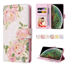 Load image into Gallery viewer, Bronzing Painting RFID Leather Case, For iPhone 12 mini, For iPhone 12 / 12 Pro, For iPhone 12 Pro Max, For iPhone 11, For iPhone 11 Pro, For iPhone 11 Pro Max, For iPhone XS Max, For iPhone XR