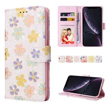 Load image into Gallery viewer, Bronzing Painting RFID Leather Case, For iPhone 12 mini, For iPhone 12 / 12 Pro, For iPhone 12 Pro Max, For iPhone 11, For iPhone 11 Pro, For iPhone 11 Pro Max, For iPhone XS Max, For iPhone XR