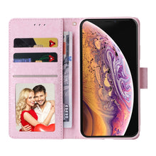 Load image into Gallery viewer, Bronzing Painting RFID Leather Case, For iPhone X / XS, For iPhone 7 Plus / 8 Plus, For iPhone SE 2022 / SE 2020 / 7 / 8