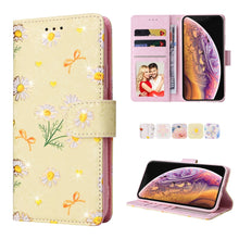 Load image into Gallery viewer, Bronzing Painting RFID Leather Case, For iPhone X / XS, For iPhone 7 Plus / 8 Plus, For iPhone SE 2022 / SE 2020 / 7 / 8
