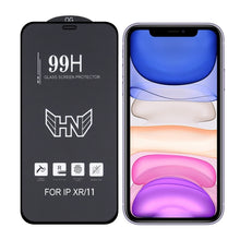 Load image into Gallery viewer, High Aluminum Large Arc Full Screen Tempered Glass Film, For iPhone 8 / 7 (1 PC), For iPhone SE 2022 / SE 2020 (1 PC), For iPhone 11 Pro / XS / X (1 PC), For iPhone 11 / XR (1 PC), For iPhone 11 Pro Max / XS Max (1 PC)