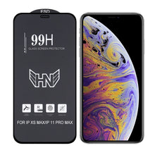 Load image into Gallery viewer, High Aluminum Large Arc Full Screen Tempered Glass Film, For iPhone 8 / 7 (1 PC), For iPhone SE 2022 / SE 2020 (1 PC), For iPhone 11 Pro / XS / X (1 PC), For iPhone 11 / XR (1 PC), For iPhone 11 Pro Max / XS Max (1 PC)
