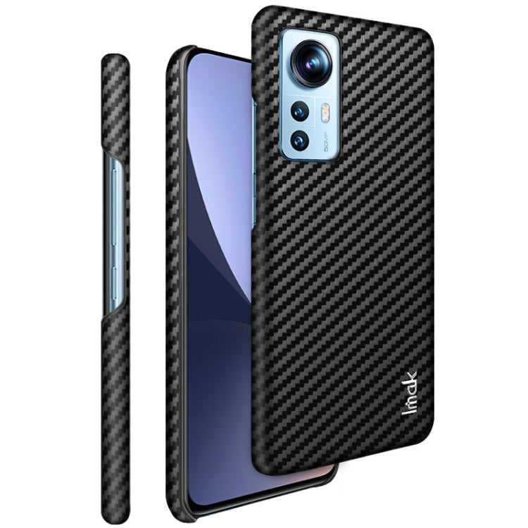 IMAK Ruiyi Series Carbon Brazing TPU Phone Case, For Xiaomi 12 Glass Version/12X/12S Glass Version, For Google Pixel 6a
