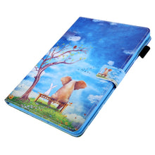 Load image into Gallery viewer, For iPad Pro 11 (2020) &amp; (2018) Painted Pattern Tablet PC Protective Leather Case with Bracket &amp; Card Slot &amp; Photo Holder, Elephant Rabbit, Blue Pink Pineapple, Red Flower Pink Butterfly, Rose Flower, Red Flower Blue Butterfly, Pear Flower             ...