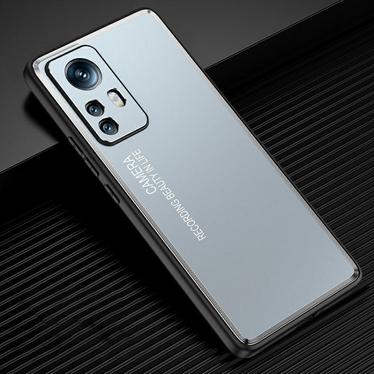 Light and Shadow Series Frosted Metal Phone Case, For Xiaomi 12/12S/12X, For Xiaomi 12 Pro/12S Pro, For Xiaomi 12S Ultra