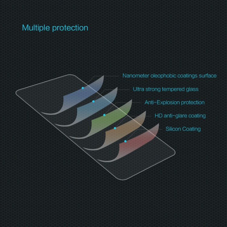 NILLKIN H 0.33mm 9H Explosion-proof Tempered Glass Film, For Xiaomi 12 Lite