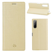 Load image into Gallery viewer, ViLi Shockproof TPU + PU Horizontal Flip Protective Case with Card Slot &amp; Holder, For Galaxy Note 10 Lite, For Galaxy S20, For Galaxy S20 Ultra, For Motorola Moto G8 Power, For Sony Xperia 10 II