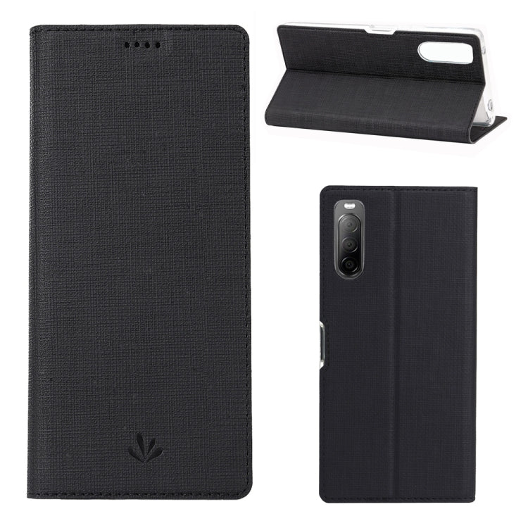 ViLi Shockproof TPU + PU Horizontal Flip Protective Case with Card Slot & Holder, For Galaxy Note 10 Lite, For Galaxy S20, For Galaxy S20 Ultra, For Motorola Moto G8 Power, For Sony Xperia 10 II
