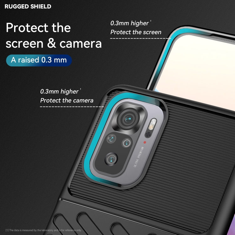 Thunderbolt Shockproof TPU Protective Soft Phone Case, For Xiaomi Redmi Note 11 SE 4G