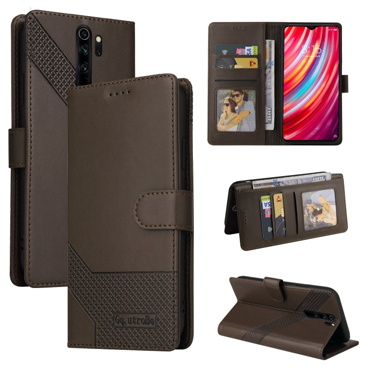 GQUTROBE Skin Feel Magnetic Leather Phone Case, For Xiaomi Redmi 7A, For Xiaomi Redmi 9A, For Xiaomi Redmi 9C, For Xiaomi Redmi 9T, For Xiaomi Redmi K20, For Xiaomi Redmi Note 9 Pro, For Xiaomi Redmi Note 9T, For Xiaomi Redmi Note 8 Pro                ...