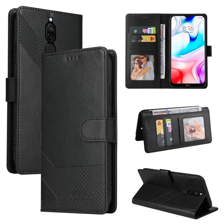 GQUTROBE Skin Feel Magnetic Leather Phone Case, For Xiaomi Redmi Note 10 Pro, For Xiaomi Redmi 8, For Xiaomi Redmi 9, For Xiaomi Redmi 10, For Xiaomi Redmi Note 7, For Xiaomi Redmi Note 10 4G, For Xiaomi Redmi Note 11 4G Global, For Xiaomi Redmi Note 8...