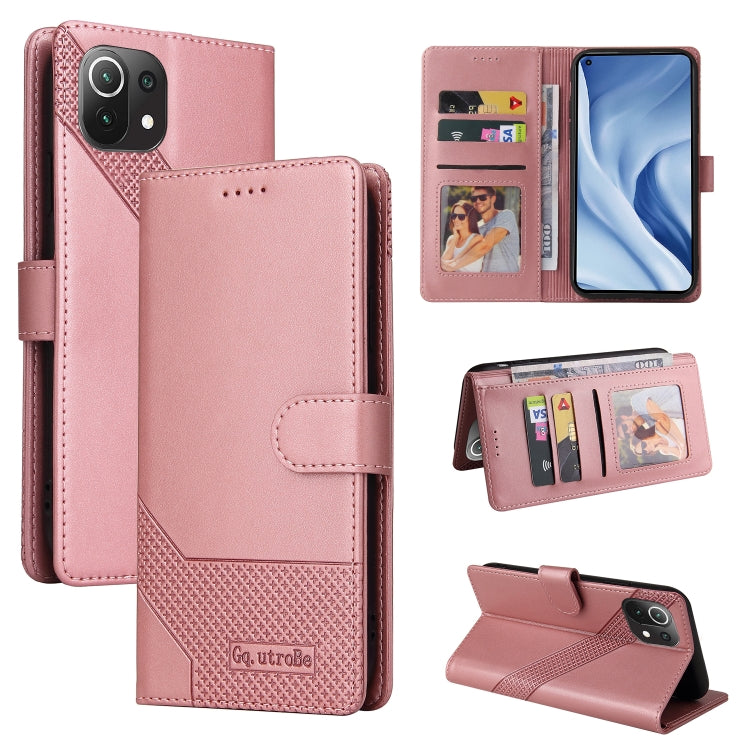 GQUTROBE Skin Feel Magnetic Leather Phone Case, For Xiaomi Redmi Note 9 / 10X 4G, For Xiaomi Redmi Note 11 Pro, For Xiaomi Mi 10 Lite, For Xiaomi Mi 11 Lite, For Xiaomi Poco F3, For Xiaomi Poco X3 NFC, For Xiaomi Mi 10T Lite, For Xiaomi Mi 10T Pro     ...
